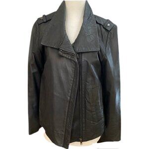 PRE-OWNED - Calvin Klein Vintage Leather Jacket
